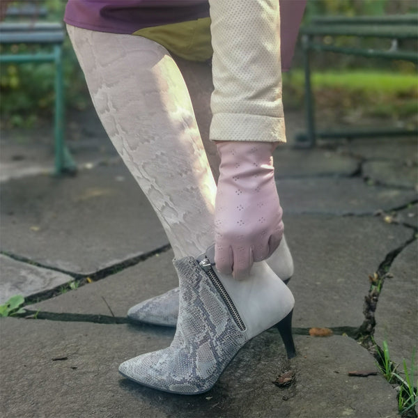 Elena snake - Snake print ankle boots