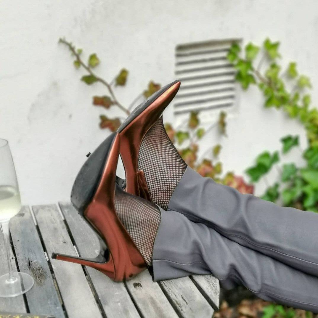 Copper shoes clearance high heels