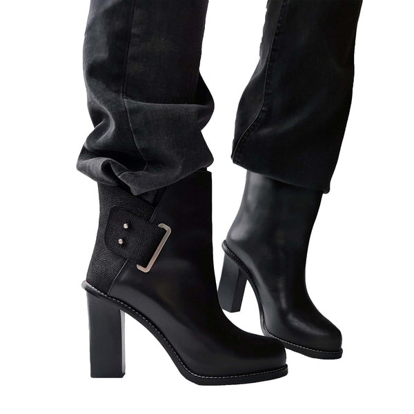 Evalina black - Black statement boots