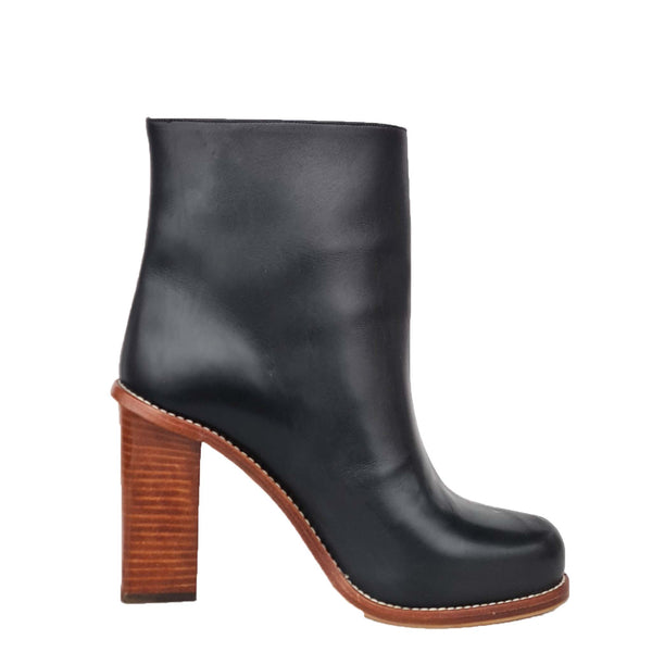 Evalina olive - Olive grey statement boots