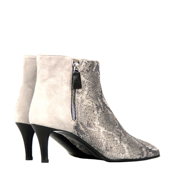 Elena snake - Snake print ankle boots