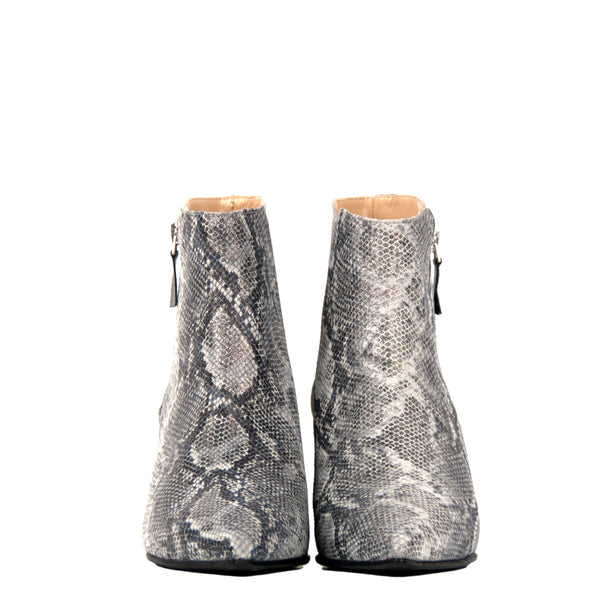 Elena snake - Snake print ankle boots