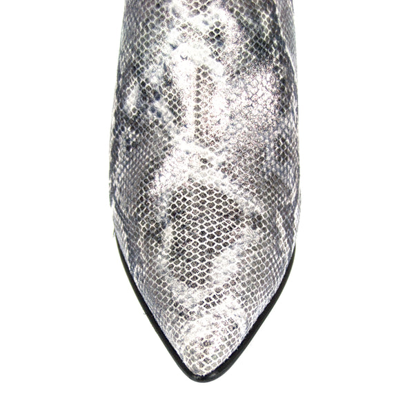 Elena snake - Snake print ankle boots