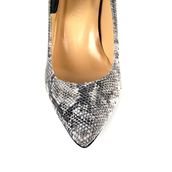 Elisabetta snake - Snake print leather pumps