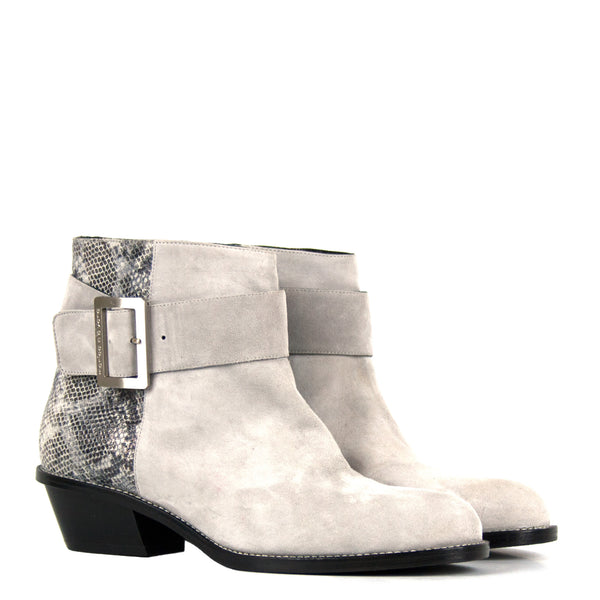 Emma snake - Snake print ankle boots