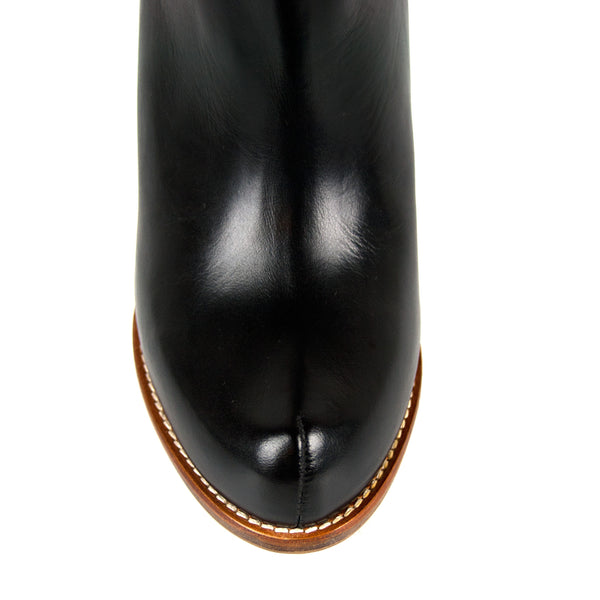 Evalina olive - Olive grey statement boots